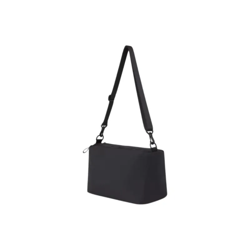 Arena Waterproof Fabric Crossbody Bag, Shoulder Bag Unisex Black-3