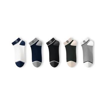 MIIOW No Show Socks Men's 5 Pack