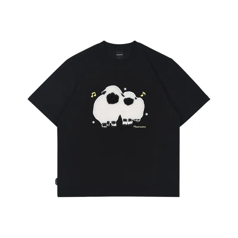 MYSAMESAME T Shirt Unisex Black-0