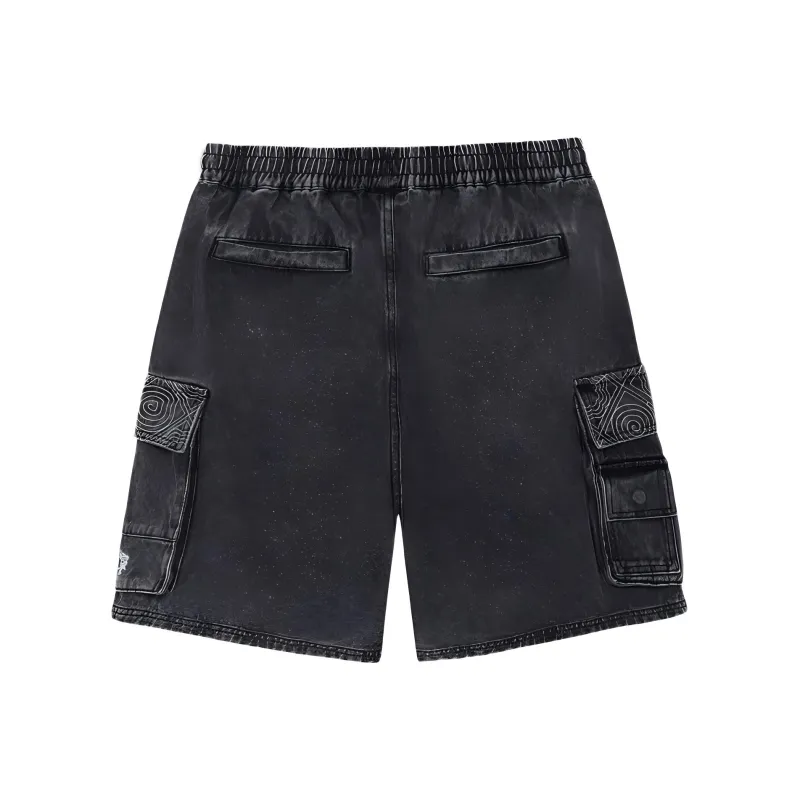 LiNing Denim Shorts Men Black-1