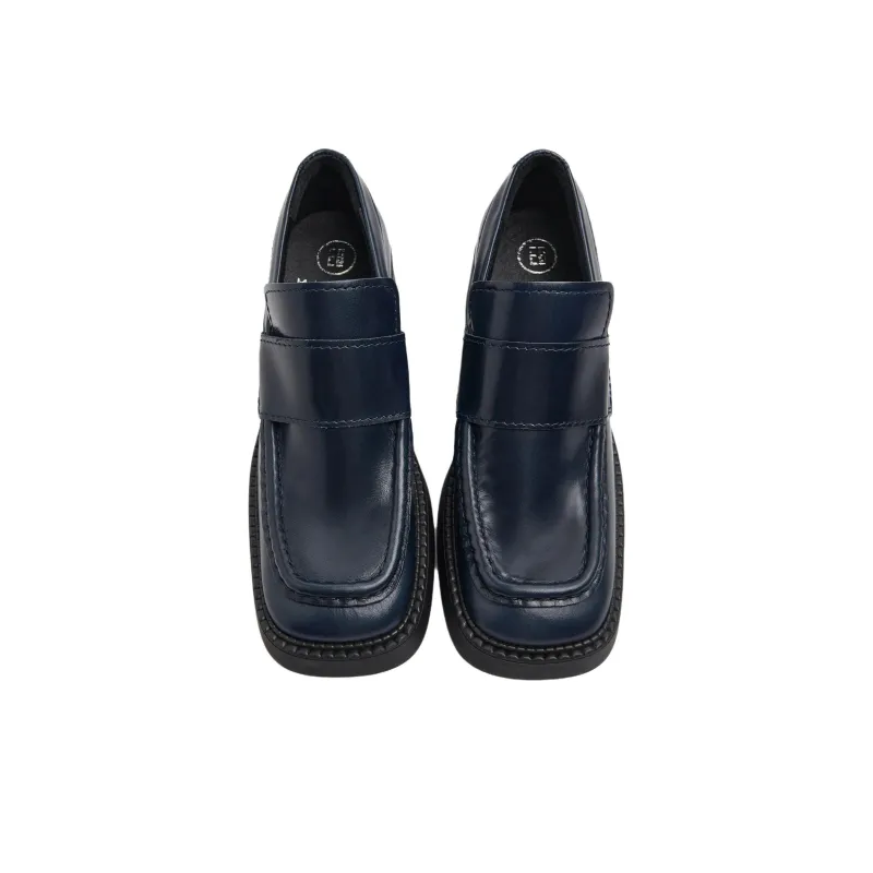 MIISTA Loafers 6.5cm Women's Dark Blue-3