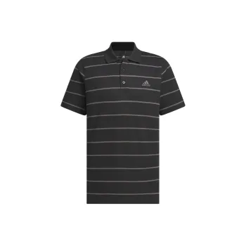Adidas Future Icons Stripe Polo Shirt Polo Shirt Men's Black