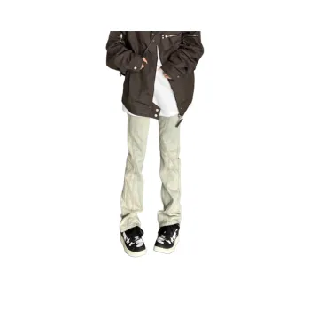 WELTER EXPERIMENT Jeans Men's Yellow Mud