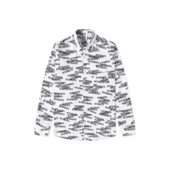 Vetements Shirts Men White