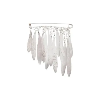 JIL SANDER Pendant embellished Brooch