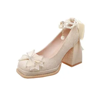 Dawei's House High Heels Women's Champagne Gift Box Set