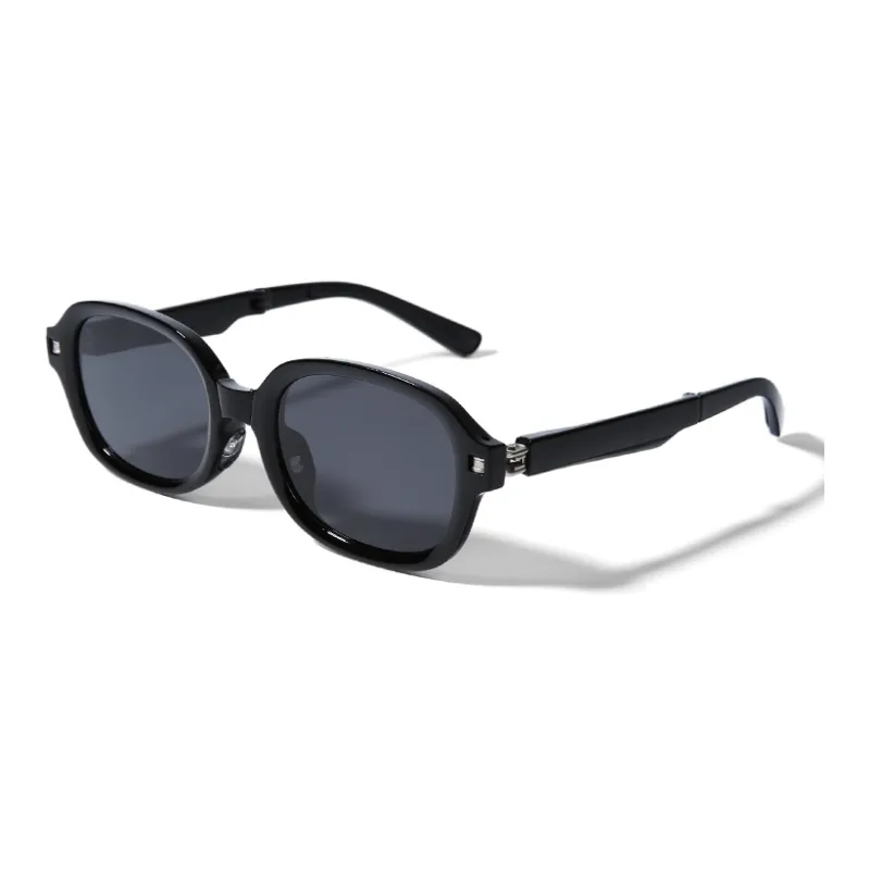 CACUSS Junior TR/Memory Plastic Oval Sunglasses Unisex-6