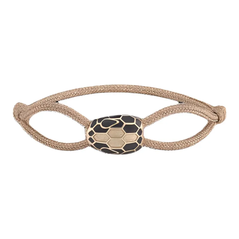 BVLGARI Fabric Bracelets Women's Gold-0
