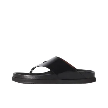 Maison Kitsune Flip Flops Women's Black