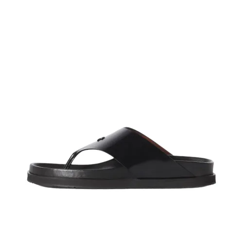 Maison Kitsune Flip Flops Women's Black