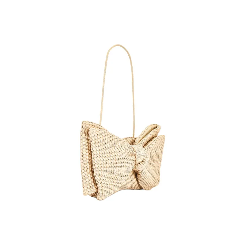 Loeffler Randall Straw Handbag Women's Natural-1