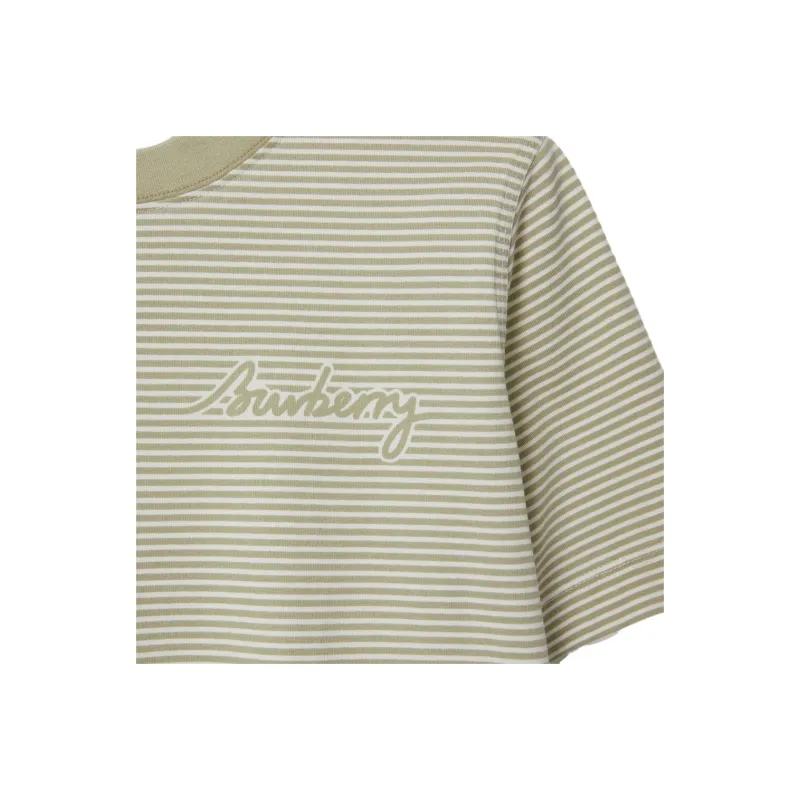 Burberry Regular T Shirt Women's Green-4