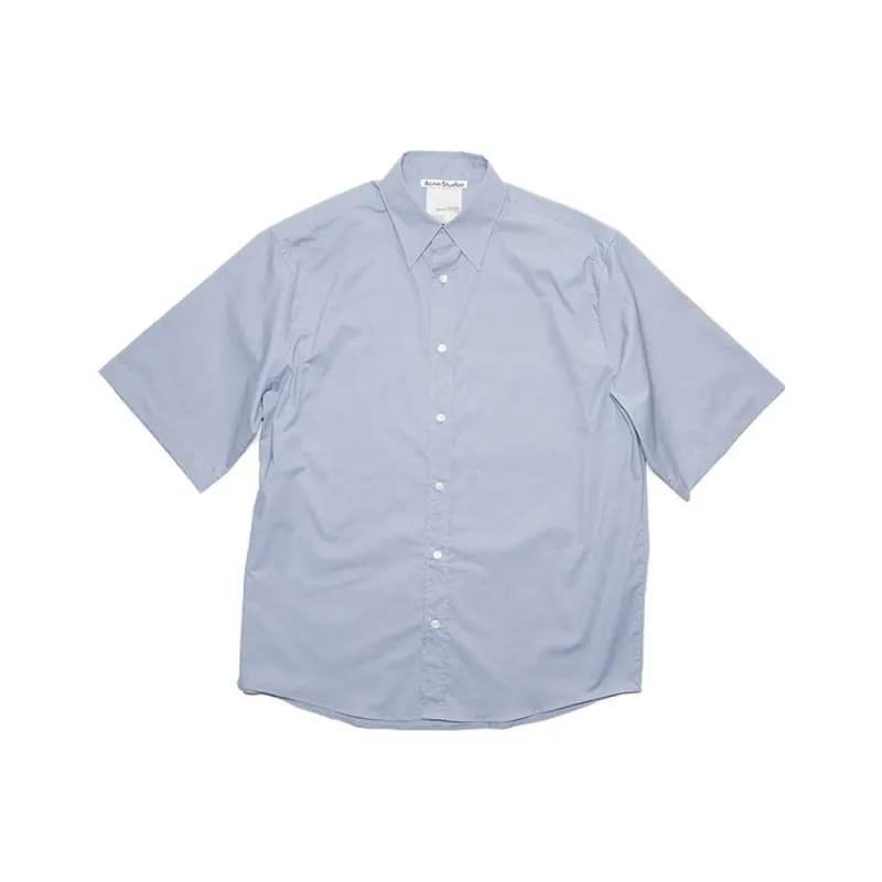 Acne Studios Shirt Men's Dusty Blue-0