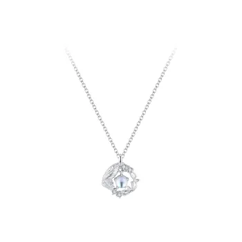 CHINA GOLD 925 Sterling Silver Necklaces Women's