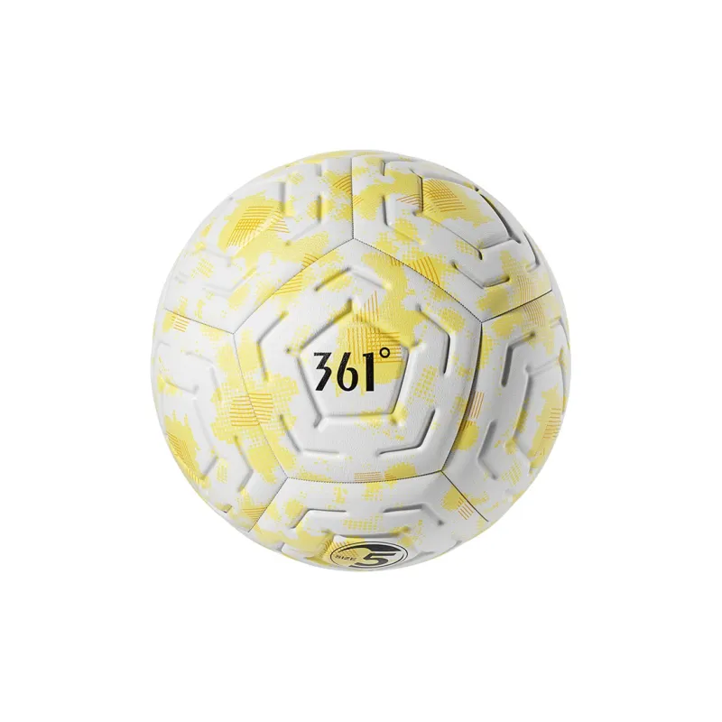 361° Size 45 Soccer PVC Unisex Yellow-1