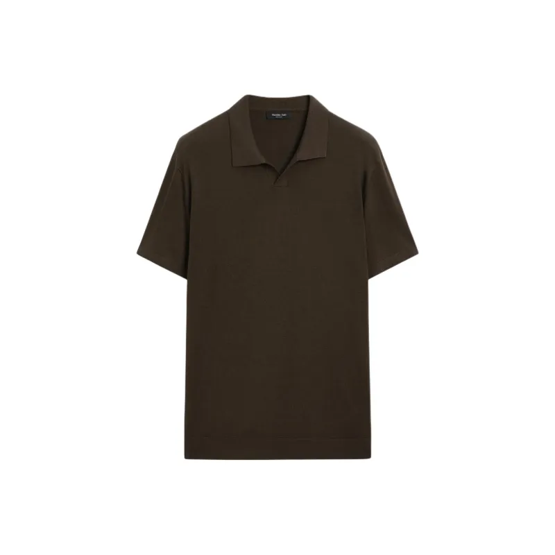 Massimo Dutti Polo Shirt Men's Dark Green-0