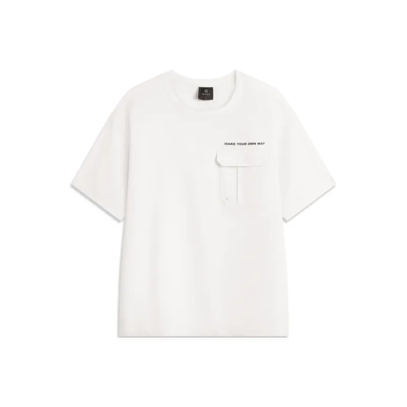 LiNing T Shirt Men's Standard White-0