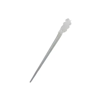 Jade Charm Yao Hetian Jade Premium Hairpin White Jade/Pale Greenish White Jade Women's