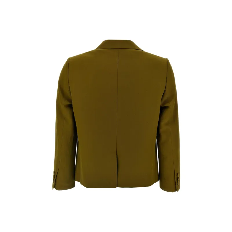 DRIES VAN NOTEN Business Suit Women's Green-1