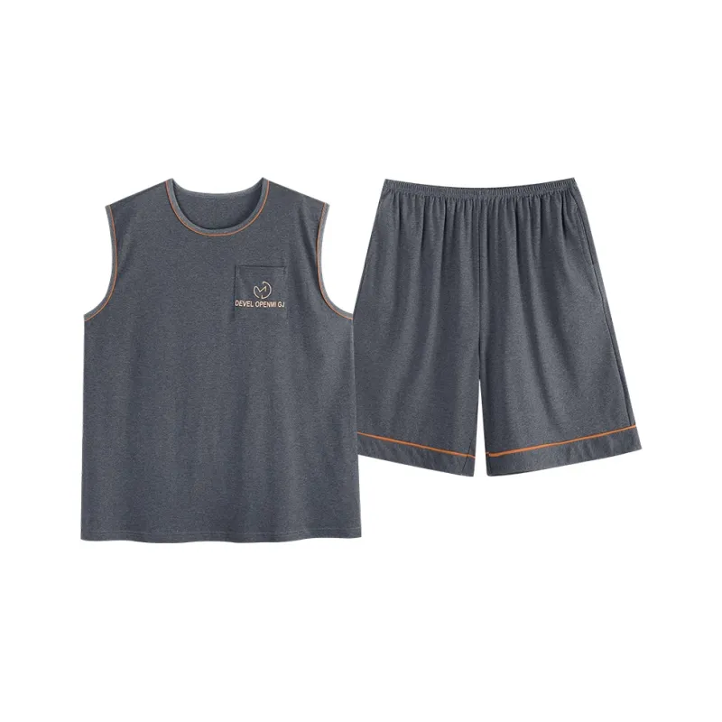 BONAS Pajama Set Men's Dark Gray-0