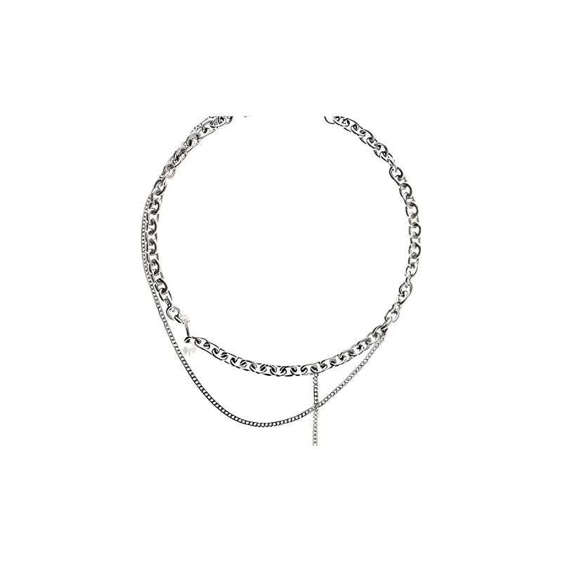 JUSTINE CLENQUET JEWELLERY Brass Necklaces Women's Silver-1