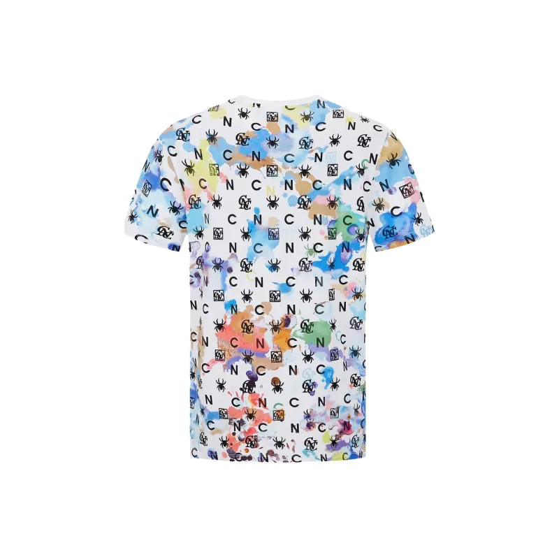 C'N'C New Order & Classics Series T Shirt Men's White Pattern-1