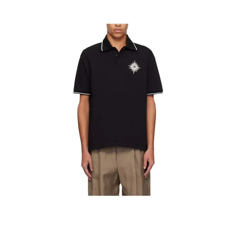 AMIRI Polo Shirts Men Black-0