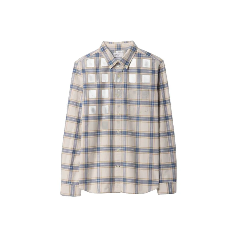GAP Shirt Men's Multicolor Stripes-4
