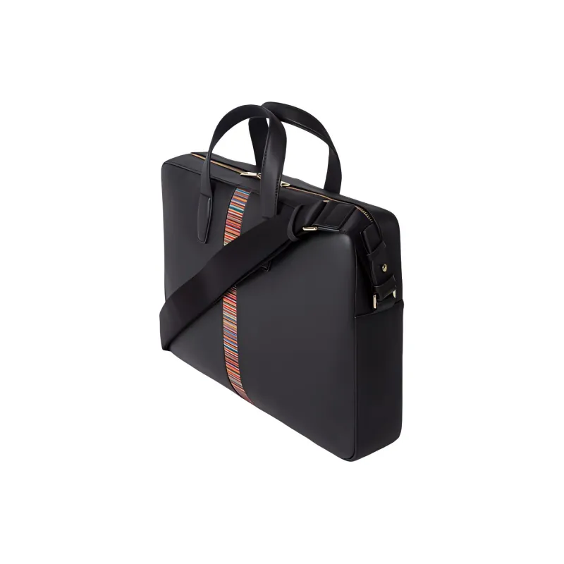 Paul Smith Leather Briefcases Men's Black-1