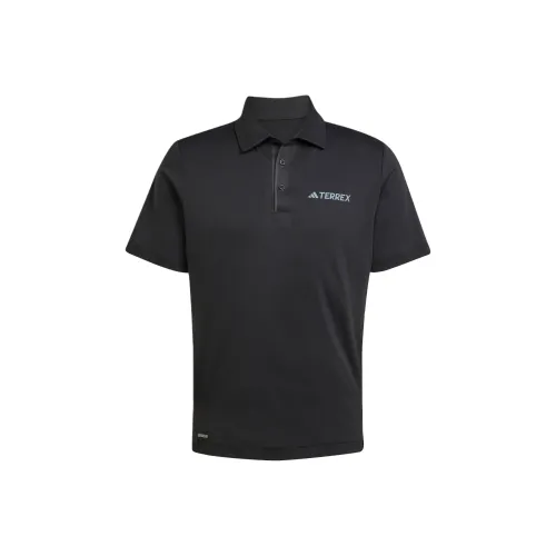 Adidas TerrexAEROREADY Polo Shirt Men's Black