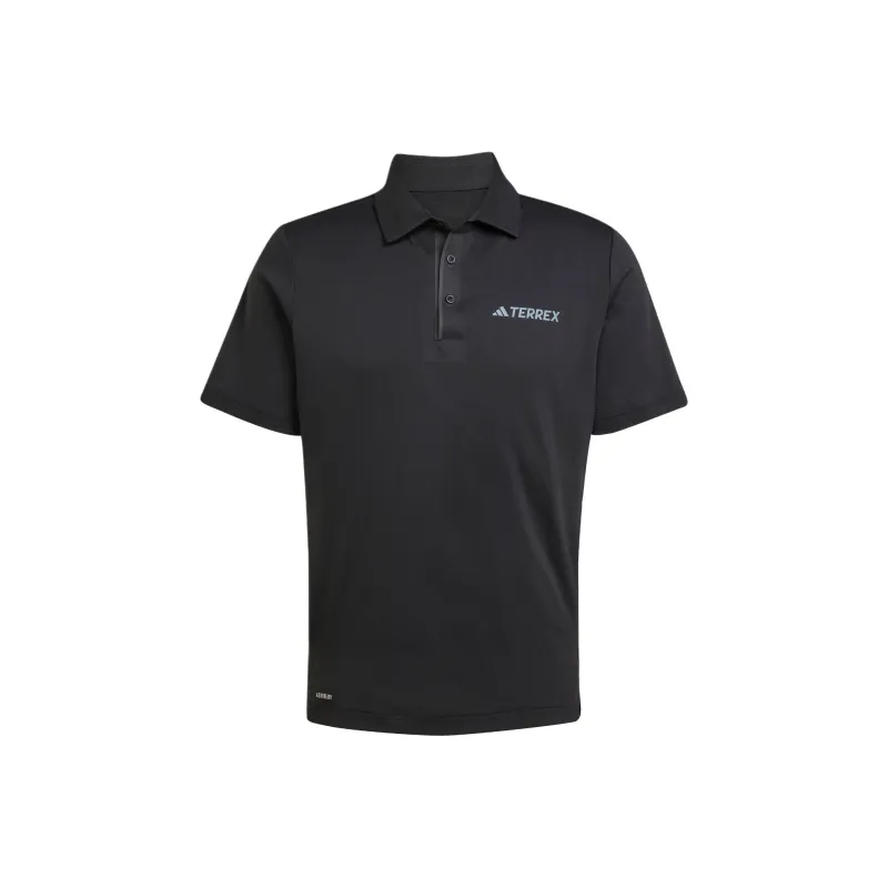 Adidas TerrexAEROREADY Polo Shirt Men's Black-0