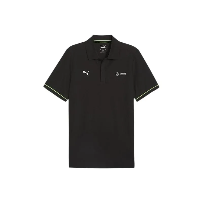 PUMA Mercedes AMG Petronas F1 Polo Shirts Men Black-0