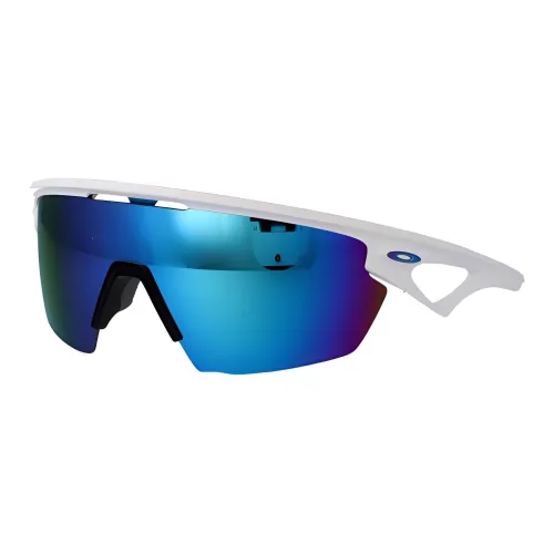 Oakley Injection Irregular Shape Sunglasses Unisex Matte White
