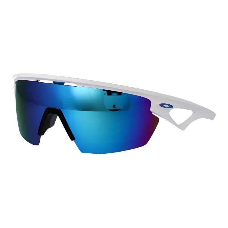 Oakley Injection Irregular Shape Sunglasses Unisex Matte White-0