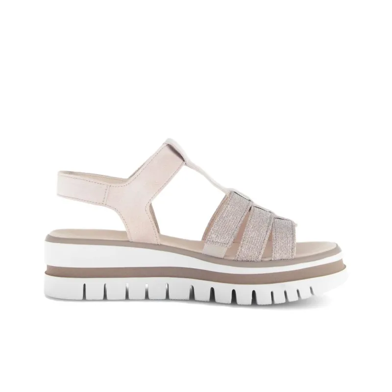 Gabor Fashion Roman Sandals 5.5cm Women's Pink-1