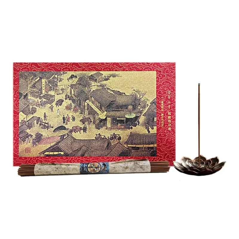 XIANGBUSHANGSHU Cellar Aged Fortune And Longevity Incense, Aromatherapy 24g/Box Approx. 50 Pcs-0