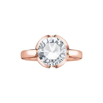 Thomas Sabo Silver Rings Women's Rose Gold