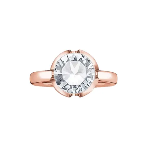 Thomas Sabo Silver Rings Women's Rose Gold