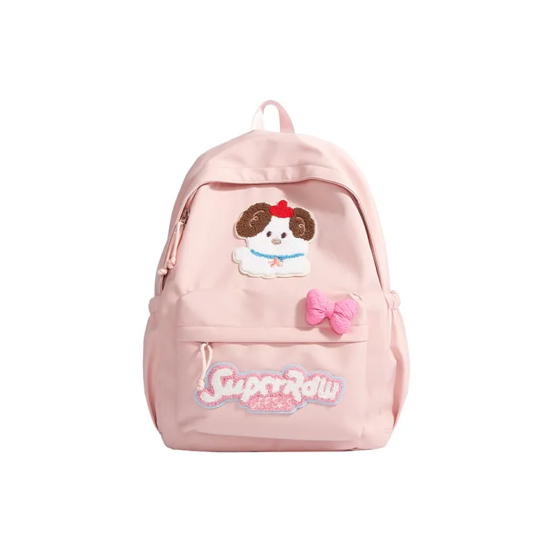 Debecca Nylon Fabric Backpack Large Size Women's Multicolor-13
