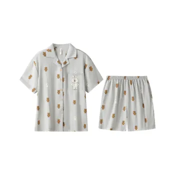Gongdie x BRUNCH BROTHER Pajama Set Women's Gray
