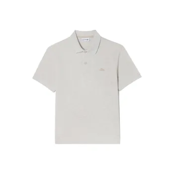 LACOSTE Polo Shirts Men Gray