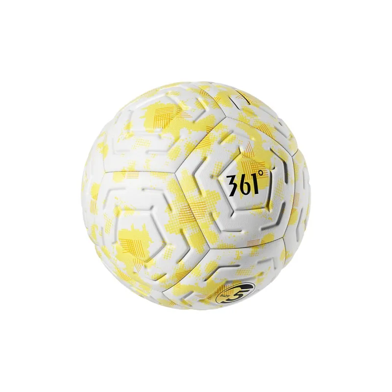 361° Size 45 Soccer PVC Unisex Yellow-2