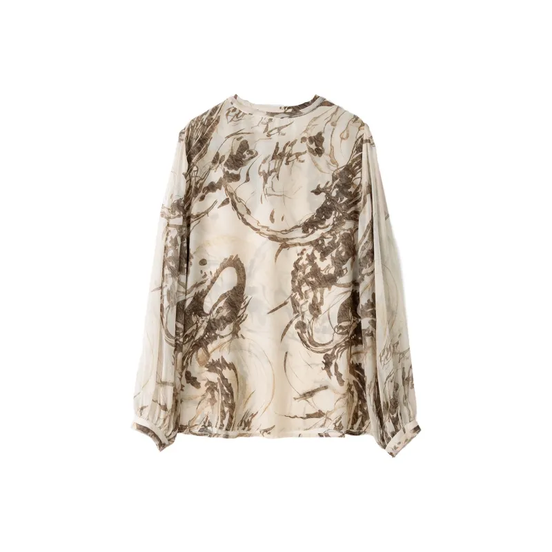 To The West Shirt Women's Coffee-1
