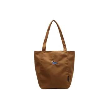 XIANGSU Canvas Tote Canvas Bag, Shoulder Bag Women's Brown/White/Black/Khaki