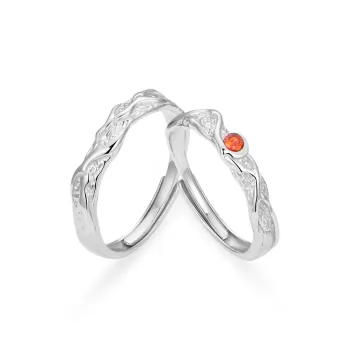 Teddy Bear Collection S 999 Fine Silver Rings Unisex