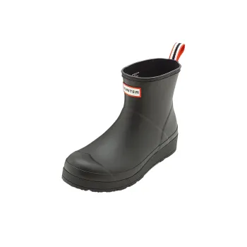 HUNTER Abrasion Resistant Cushioning Rain Boots Women's Black