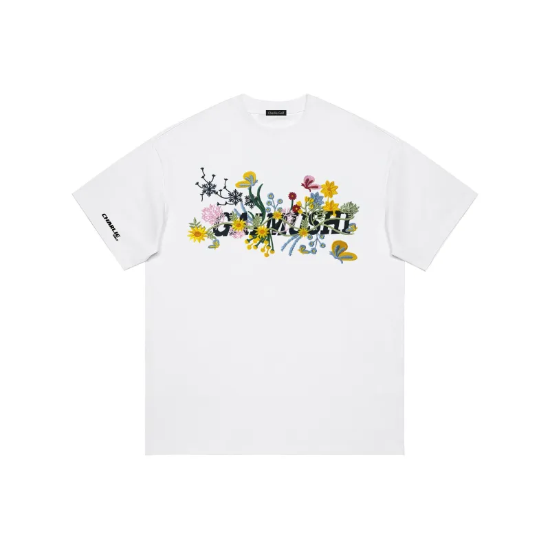 CHARLIE GOLF T Shirt Unisex White-0