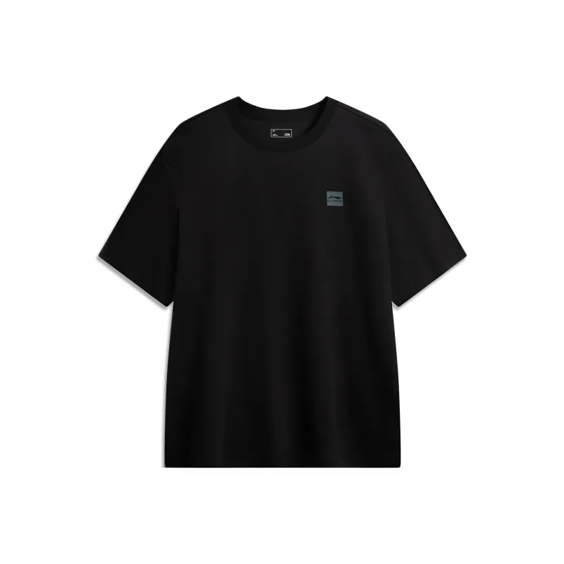 LiNing Sports Life Collection T Shirt Unisex Black-0