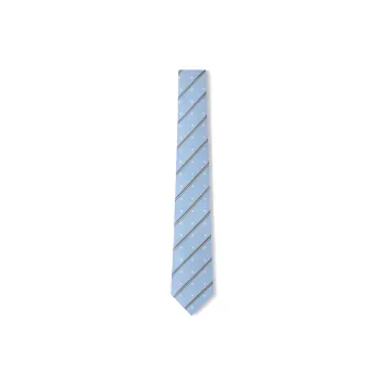 LOUIS VUITTON Silk Ties Unisex Blue