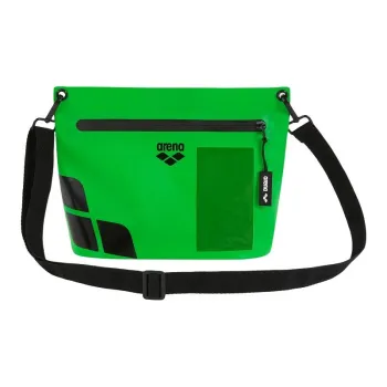 Arena Waterproof Fabric Crossbody Bag, Shoulder Bag Unisex Green